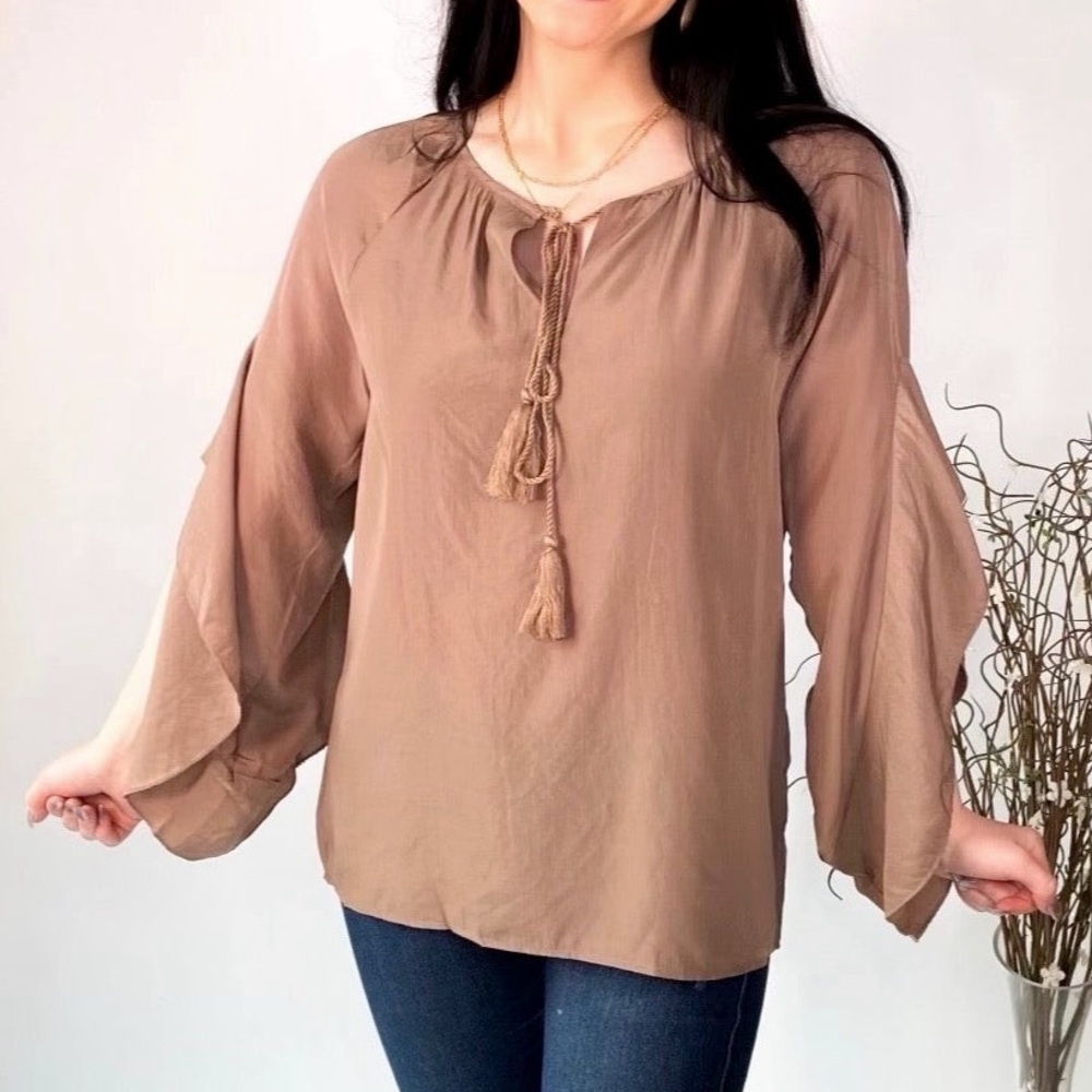 Tan Blouse, Never Worn